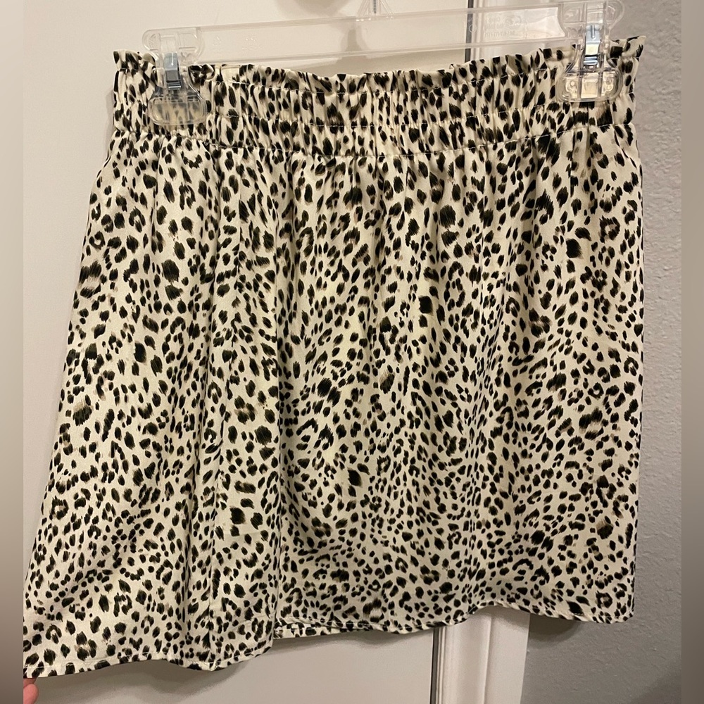 Francesca’s Cheetah mini skirt